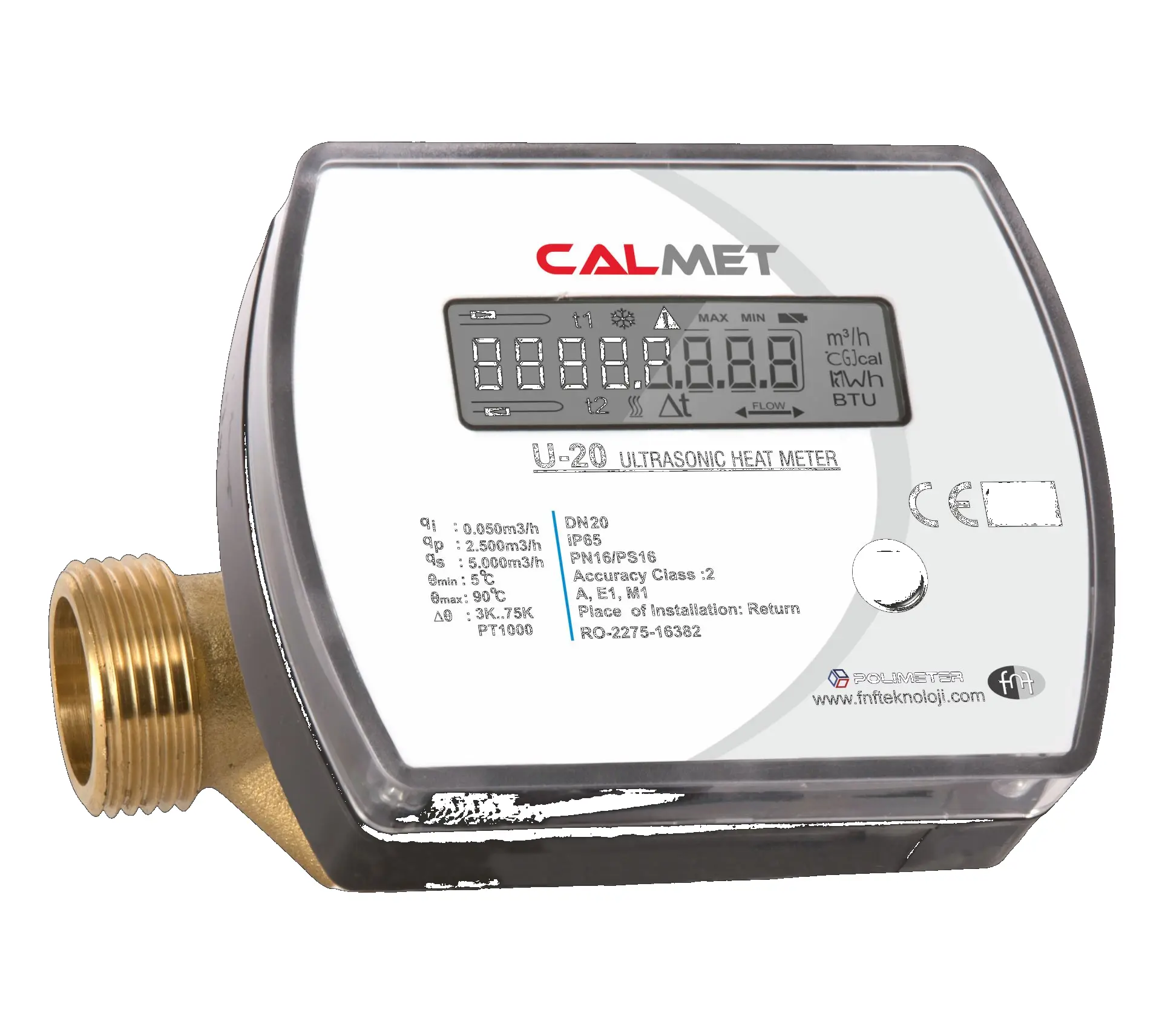 Calmet U-20 Ultrasonik Kalorimetre